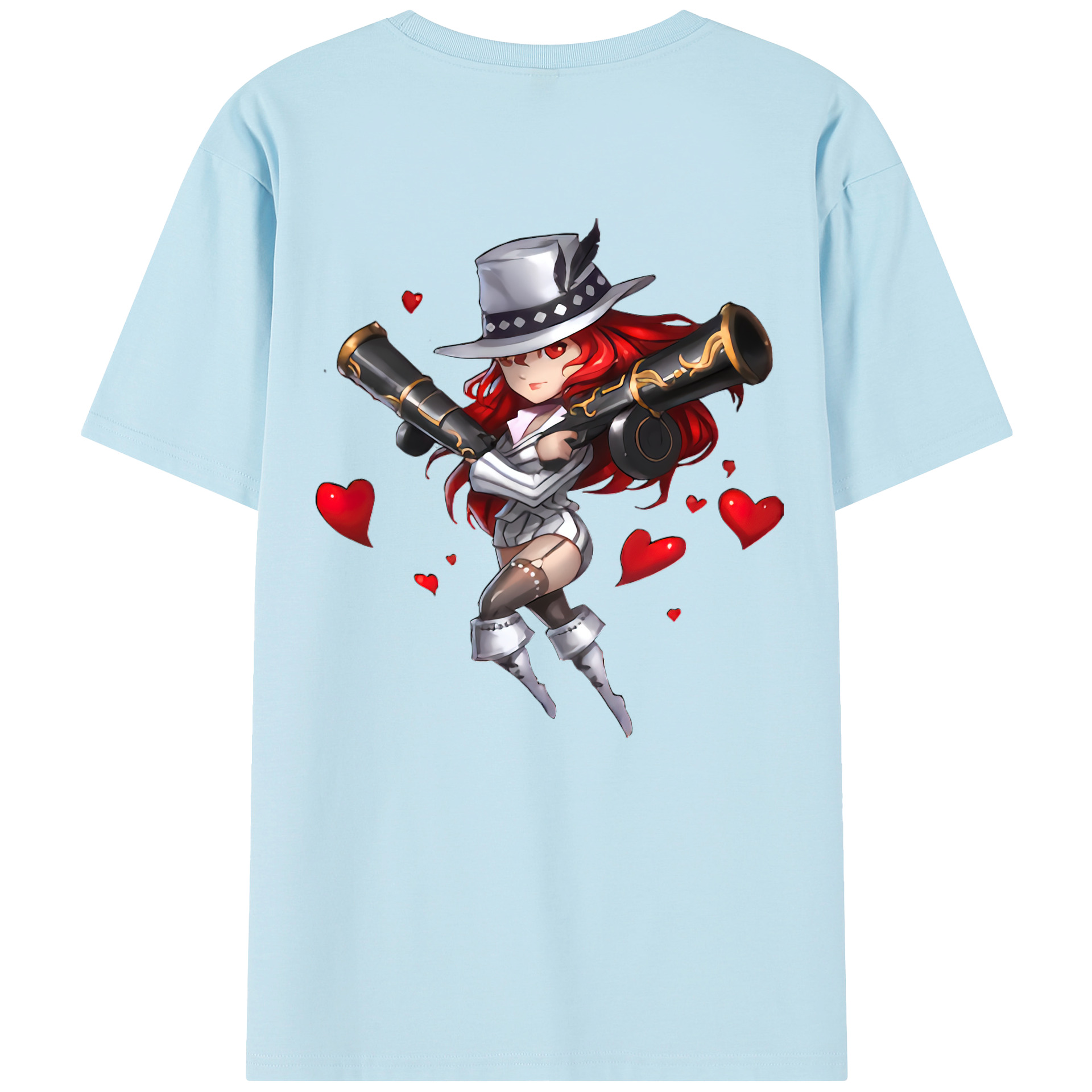 リーグ・オブ・レジェンド League of Legends LOL 綿100％半袖Tシャツ（背面プリント）
